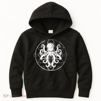 Retro Octopus Gift Kids Hoodie