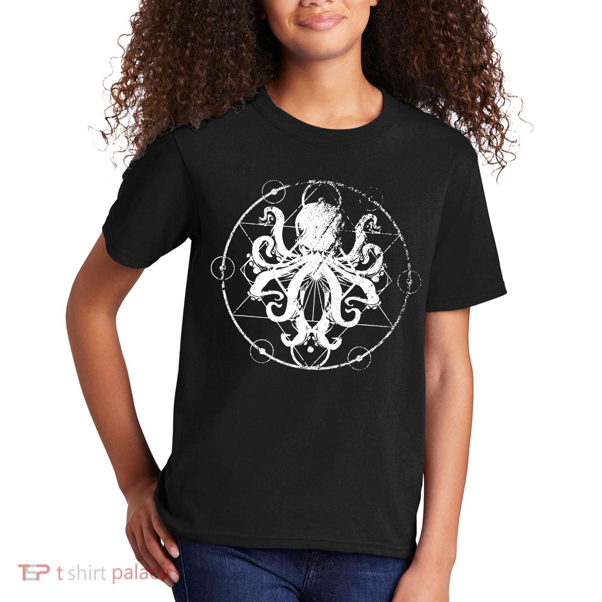 Retro Octopus Gift Kids T-Shirt