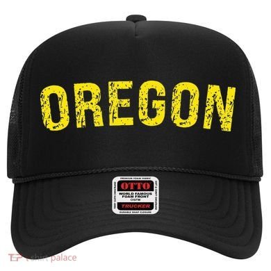 Retro Oregon Green Nostalgic Vintage Design Hat