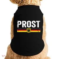 Retro Oktoberfest German Flag Prost Doggie Tank thumb 0