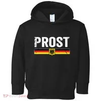 Retro Oktoberfest German Flag Prost Toddler Hoodie thumb 0