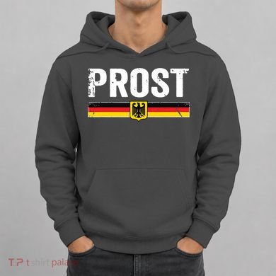 Retro Oktoberfest German Flag Prost Hoodie