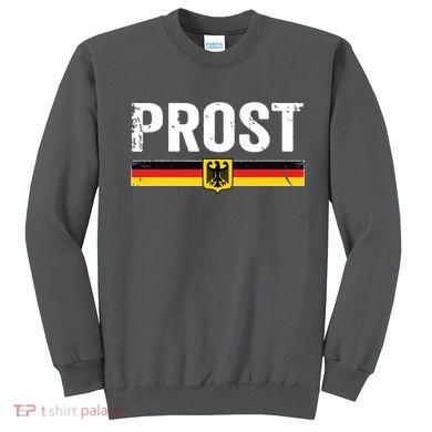 Retro Oktoberfest German Flag Prost Sweatshirt
