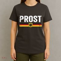 Retro Oktoberfest German Flag Prost T-Shirt thumb 4
