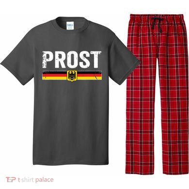 Retro Oktoberfest German Flag Prost Pajama Set
