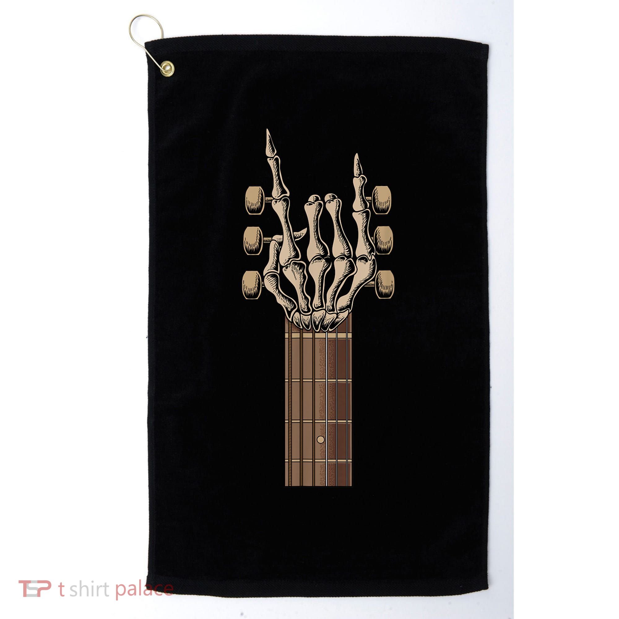 Rock On Guitar Rock & Roll Music Lover Halloween Costume Golf Towel