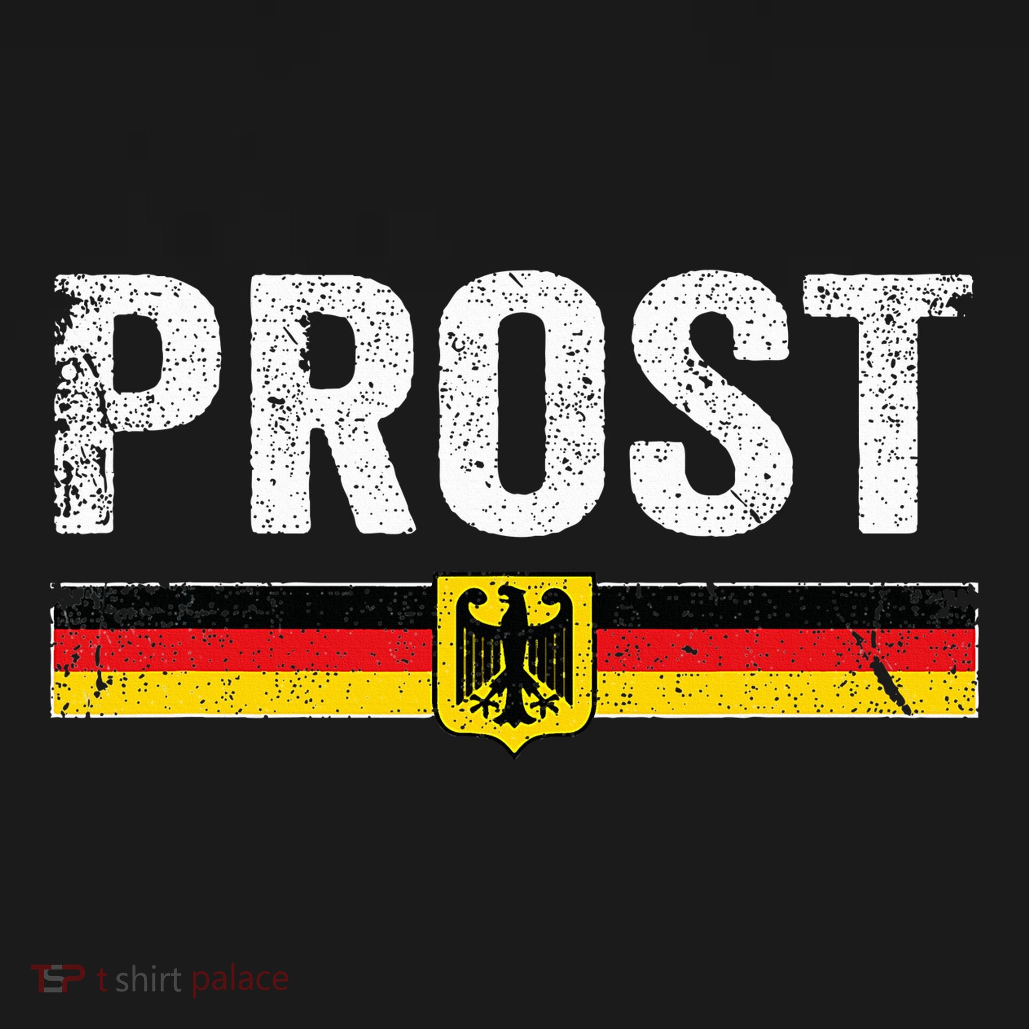 Retro Oktoberfest German Flag Prost Bucket Hat