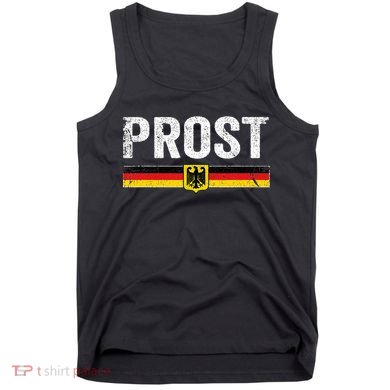 Retro Oktoberfest German Flag Prost Tank Top