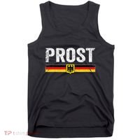 Retro Oktoberfest German Flag Prost Tank Top thumb 0