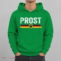 Retro Oktoberfest German Flag Prost Hoodie thumb 0
