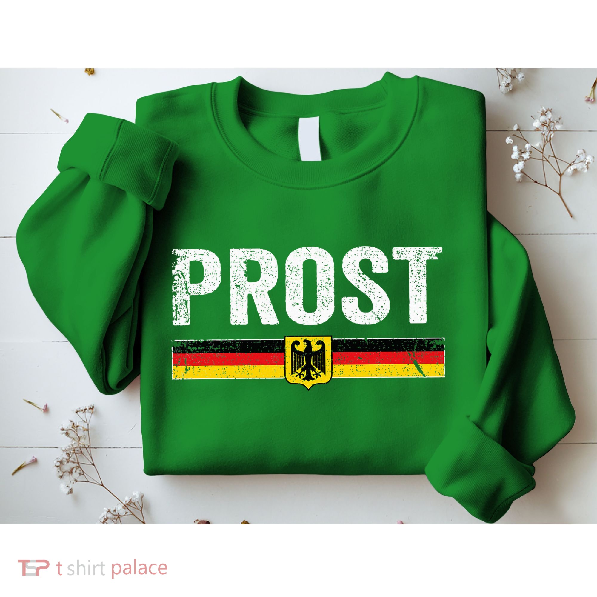Retro Oktoberfest German Flag Prost Sweatshirt