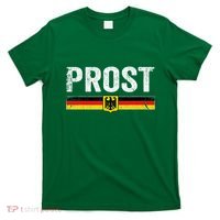 Retro Oktoberfest German Flag Prost T-Shirt thumb 0