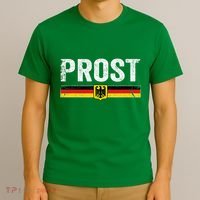 Retro Oktoberfest German Flag Prost T-Shirt thumb 3