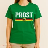 Retro Oktoberfest German Flag Prost T-Shirt thumb 4