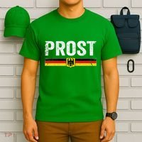 Retro Oktoberfest German Flag Prost T-Shirt thumb 6