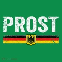 Retro Oktoberfest German Flag Prost Polo thumb 2