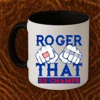 Roger That 5 Time World Champions Rings Coffee Mug thumb 2