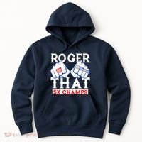 Roger That 5 Time World Champions Rings Hoodie thumb 0