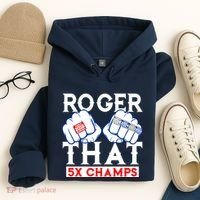 Roger That 5 Time World Champions Rings Hoodie thumb 4