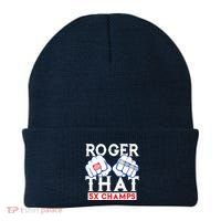 Roger That 5 Time World Champions Rings Beanie thumb 0