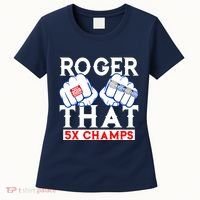Roger That 5 Time World Champions Rings Women's T-Shirt thumb 0