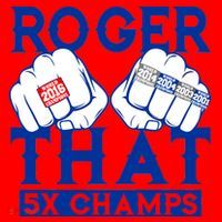 Roger That 5 Time World Champions Rings Santa Hat thumb 1