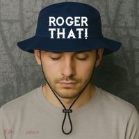 Roger That! Comedic Funny Bucket Hat thumb 2