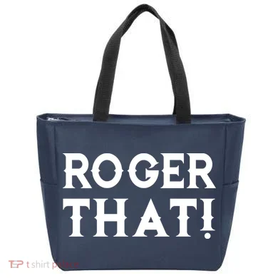 Roger That! Comedic Funny Tote Bag
