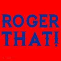 Roger That! Comedic Funny Santa Hat thumb 1
