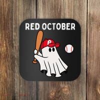 Red October Halloween Philadelphia Baseball Ghost Coaster thumb 0