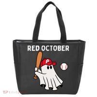 Red October Halloween Philadelphia Baseball Ghost Tote Bag thumb 0