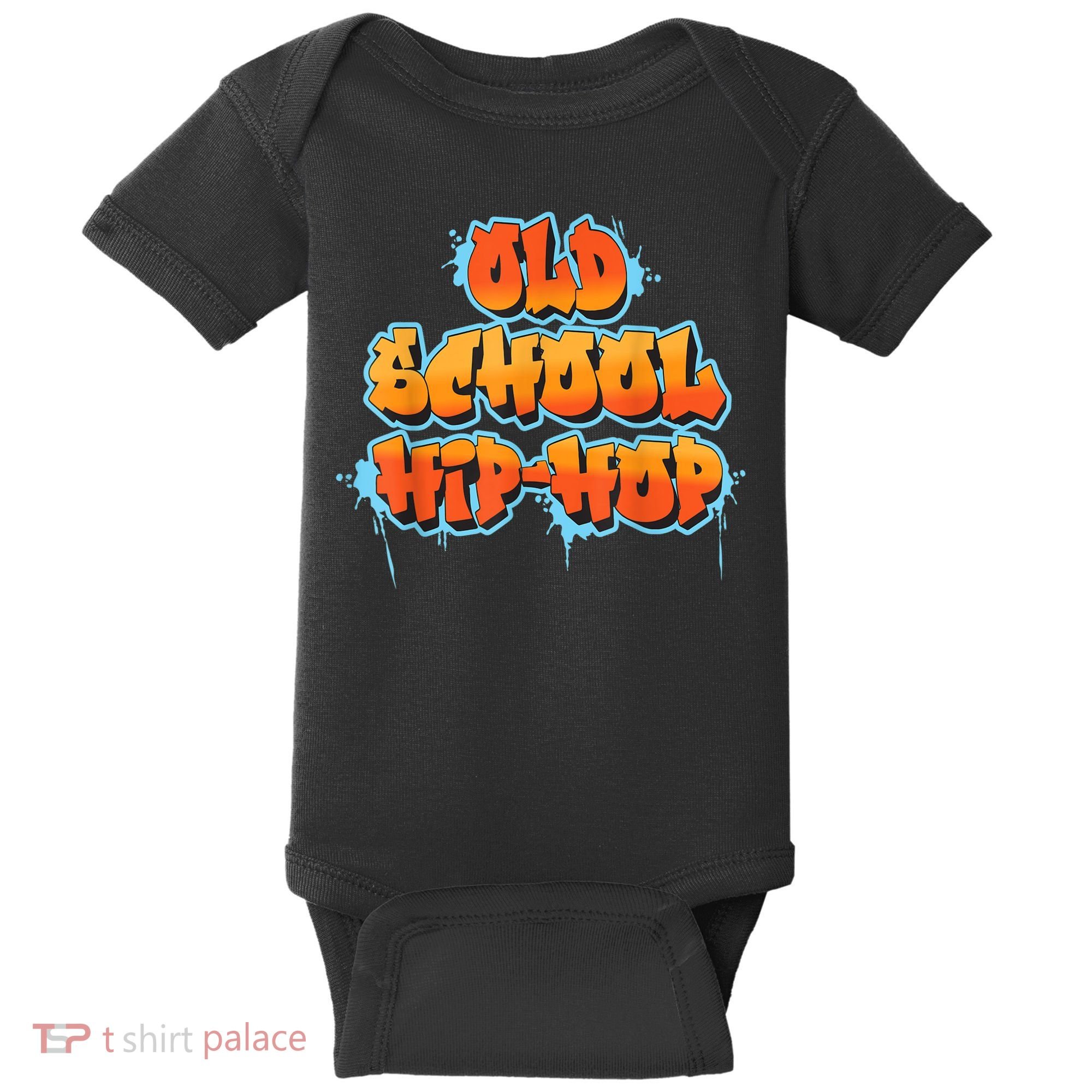 Retro Old Hip Hop Baby Bodysuit