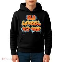 Retro Old Hip Hop Kids Hoodie thumb 4