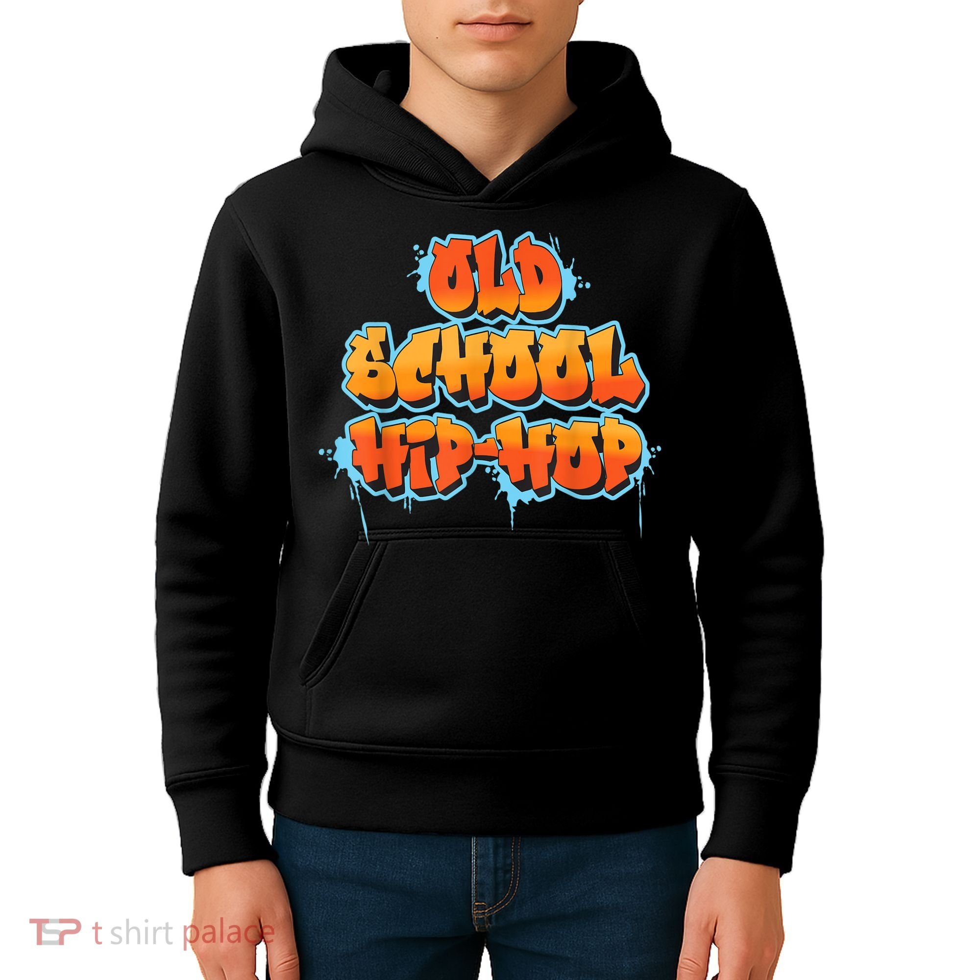 Retro Old Hip Hop Kids Hoodie