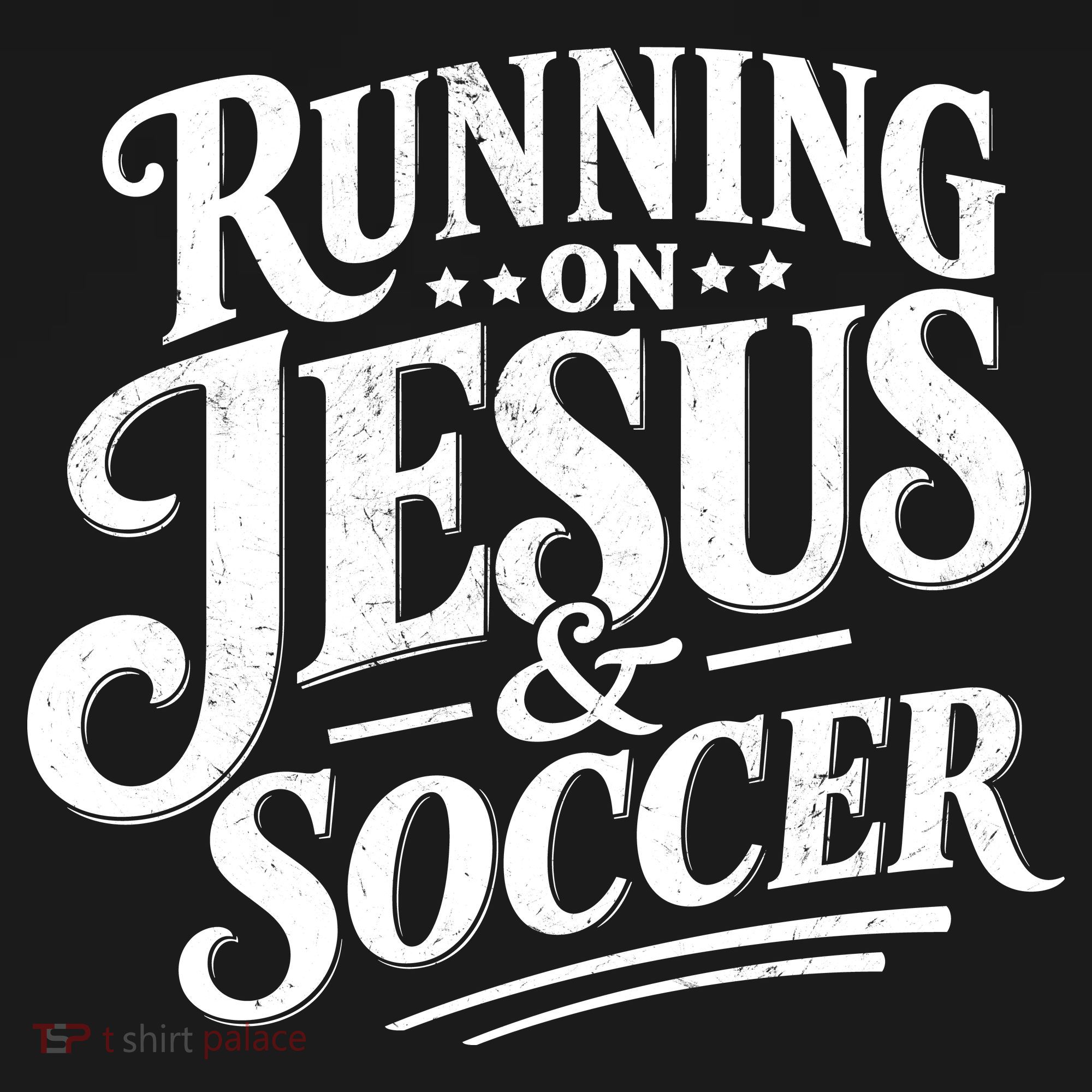 Running On Jesus And Soccer Toddler Hoodie
