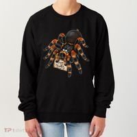 Red Orange Knee Tarantula Spider Hugs Women's Sweatshirt thumb 0