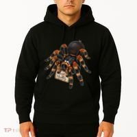 Red Orange Knee Tarantula Spider Hugs Hoodie thumb 2