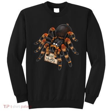 Red Orange Knee Tarantula Spider Hugs Sweatshirt