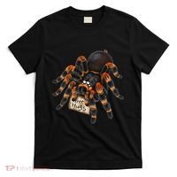 Red Orange Knee Tarantula Spider Hugs T-Shirt thumb 0