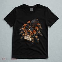 Red Orange Knee Tarantula Spider Hugs T-Shirt thumb 5