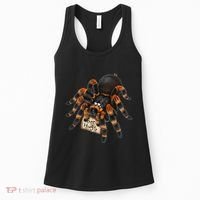Red Orange Knee Tarantula Spider Hugs Women's Tank Top thumb 0