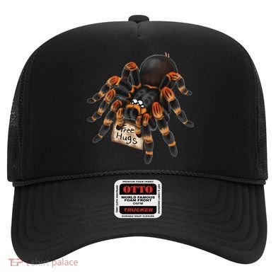 Red Orange Knee Tarantula Spider Hugs Hat