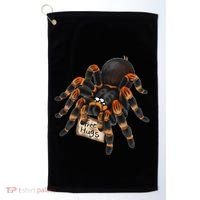 Red Orange Knee Tarantula Spider Hugs Golf Towel thumb 0