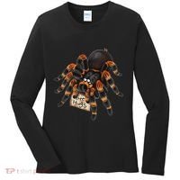 Red Orange Knee Tarantula Spider Hugs Women's Long Sleeve Shirt thumb 0