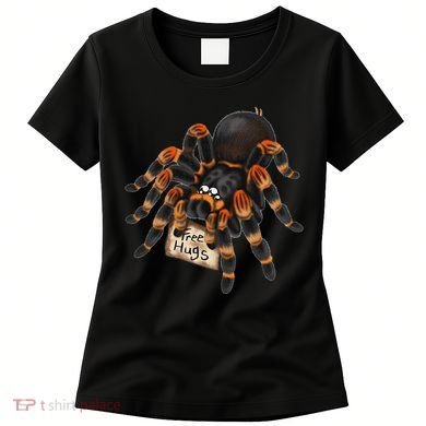 Red Orange Knee Tarantula Spider Hugs Women's T-Shirt