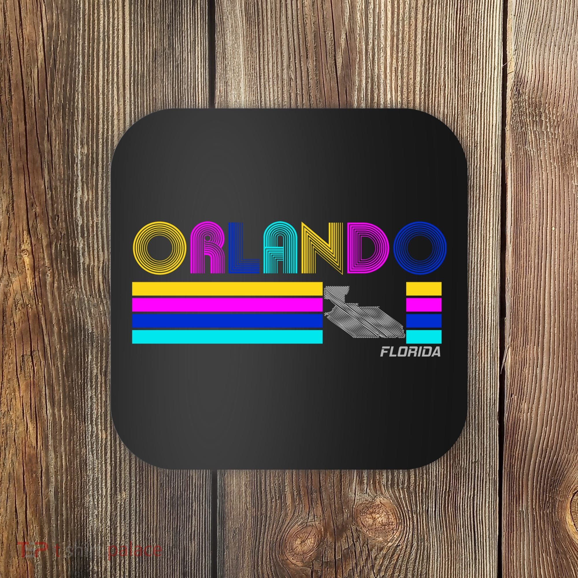 Retro Orlando Logo Coaster