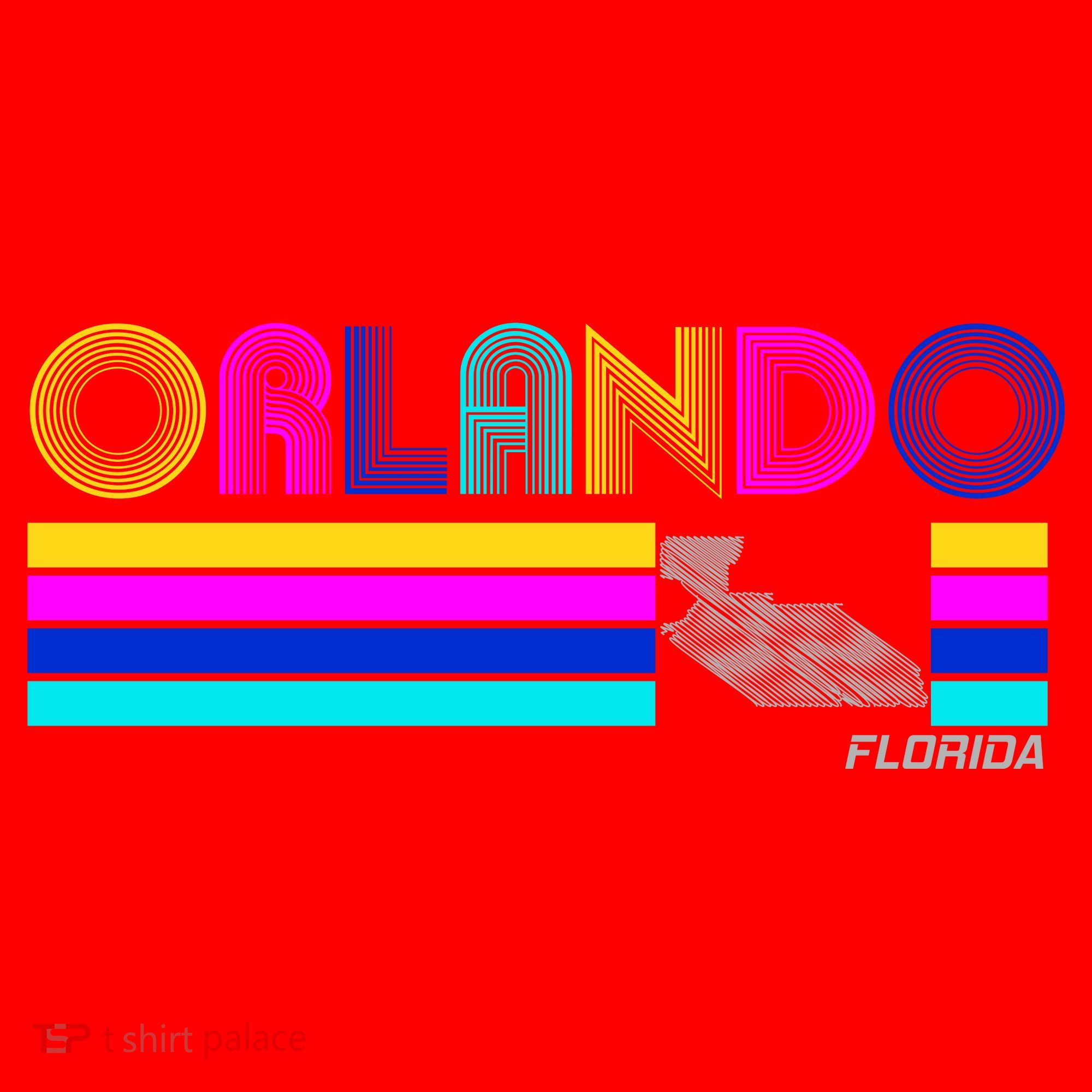 Retro Orlando Logo Santa Hat