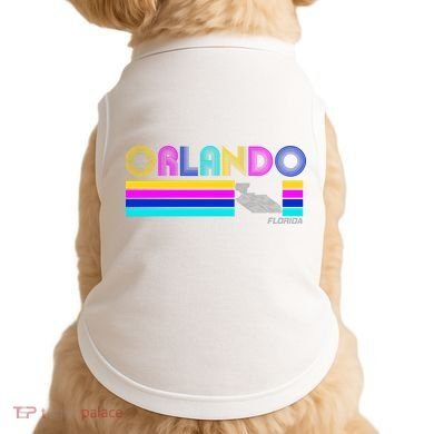 Retro Orlando Logo Doggie Tank