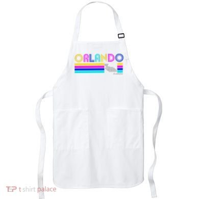 Retro Orlando Logo Apron