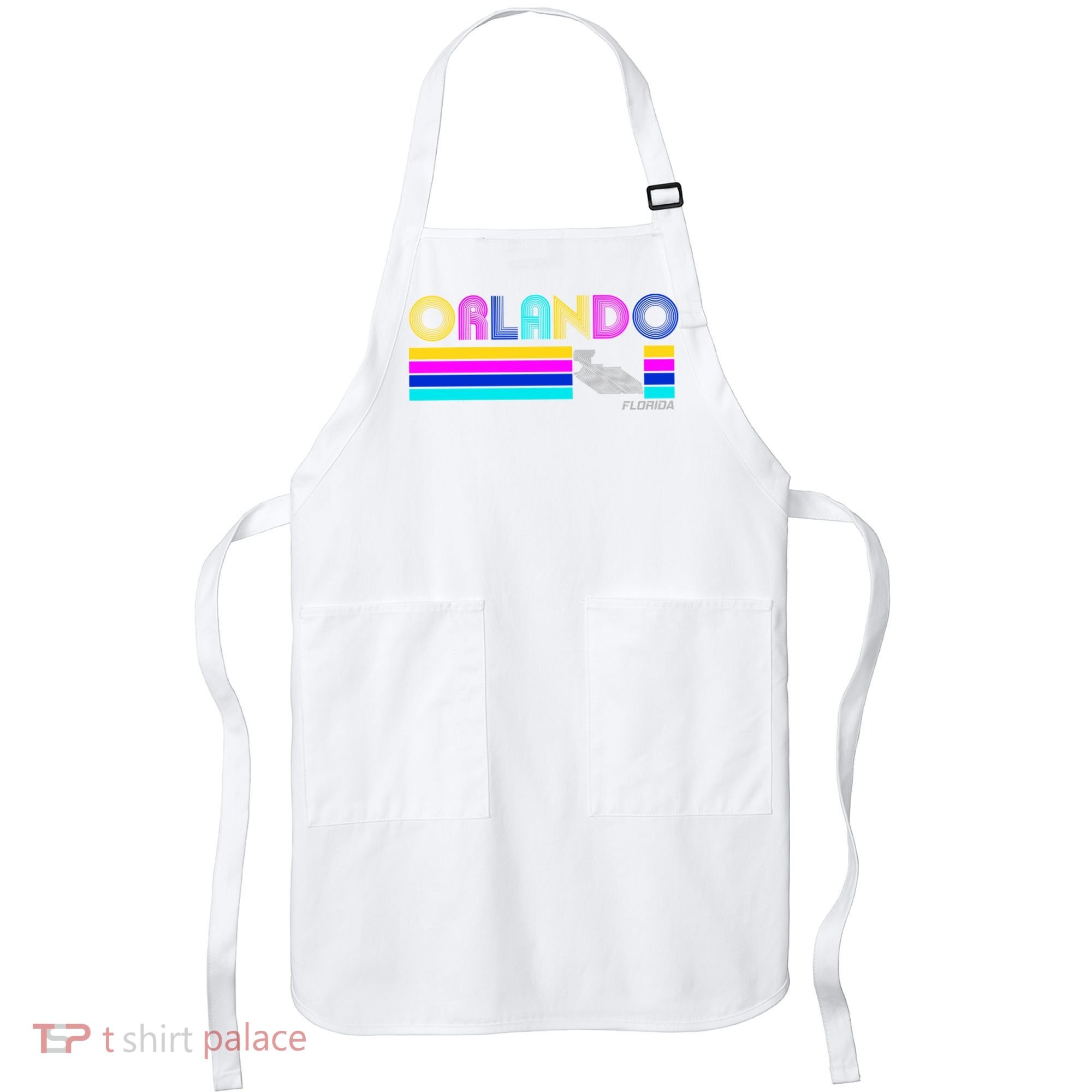 Retro Orlando Logo Apron
